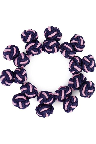 Honeybadger HONEY BEAR 5 Pairs Silk Bow Cufflinks for Men/Women Shirt/Dresses...