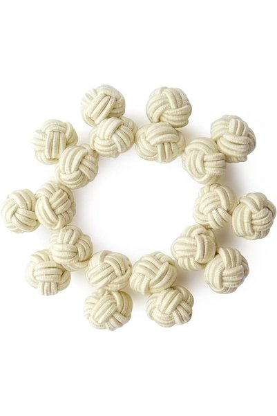 Honeybadger HONEY BEAR 5 Pairs Silk Bow Cufflinks for Men/Women Shirt/Dresses...