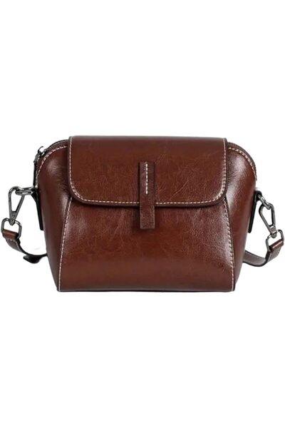 GENERAL Genuine Leather Mini Small Crossbody Shoulder Bag for Women, Real Cow...
