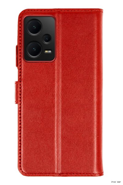 New Face ILKESTOR Newface Redmi Note 12 5G Tr S حافظة قابلة للطي (193632) - أحمر