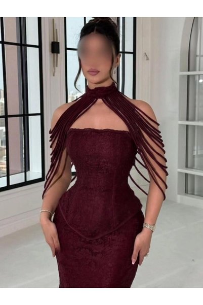 SNIPER1 Lace Mermaid Dress