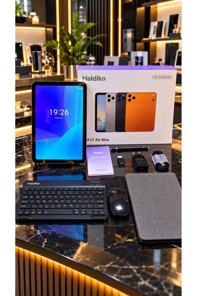 Profesyonel 10.1 İnç Tablet Hafıza 1 Tb Ram 16 Gb Klavye Maous Ve Aksesuar Setli +Cam Koruyucu +Anahtarlık Ve Bütün Aksesuarlarıyla Birlikte Full Set