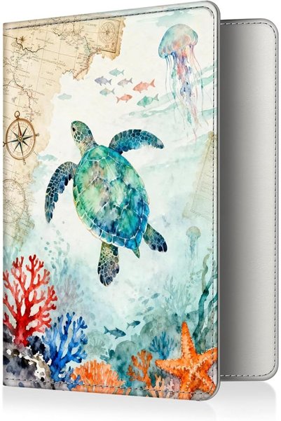 Fintie Passport Holder, Slim Travel Wallet RFID Blocking Card Case Cover Pass...