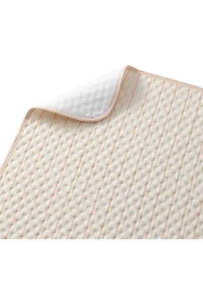 SpireHues Waterproof Bed Pad, 4-Layer Incontinence Pad with 100% Cotton Surfa...