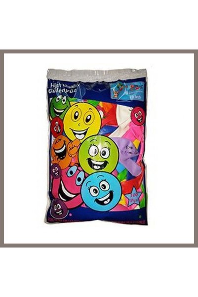 Generic Brand Smiling Face Balloon Rns