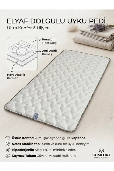 Mother's House Uyku Pedi Nefes Alabilir Örme kumaş Elyaf Dolgulu (ÖLÇÜ SEÇENE...