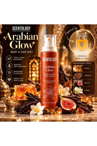 Scentology Doctor of perfums Scentology Arabian Glow Body & Hair Mist – Sweet...