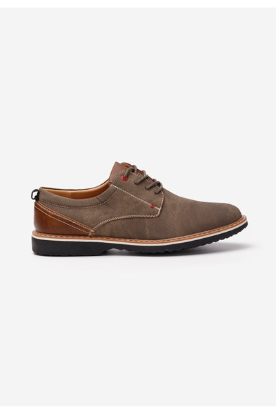 B T Shoes Αγκρίλιους ανδρικά καθημερινά παπούτσια χακί