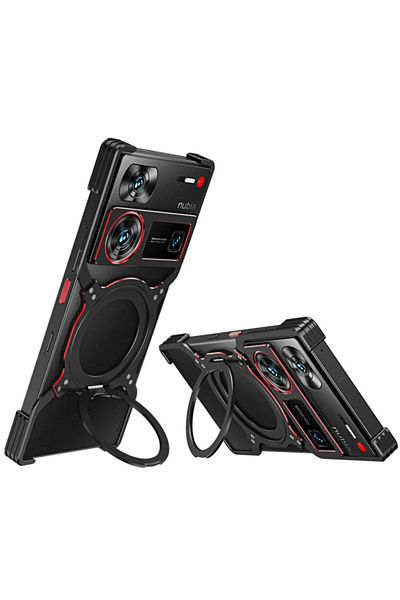 XGSM Husă tip bumper cu suport și protecție pentru lentile pentru Nubia Z60 U...