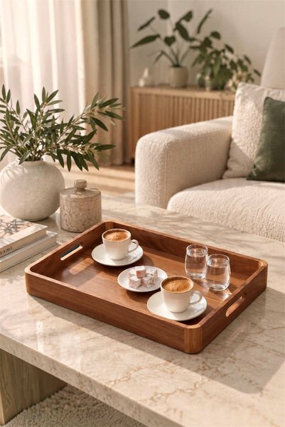GLAMZE Akasya Tepsi 45*31 cm