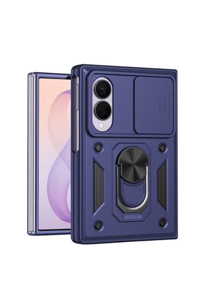FONIX Phone case, compatible with Samsung Galaxy Z Fold8, Rugged Shield LensP...
