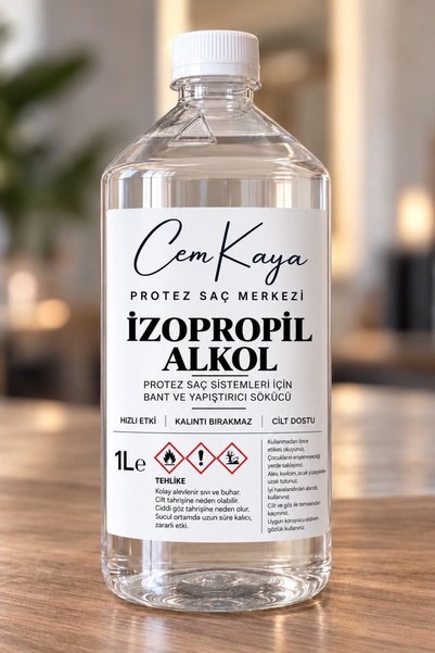 Solventa Protez Saç Kullanıcılarına Özel Saf İzopopil Alkol 1 LT