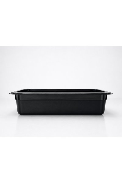 GastroPlast GN 1/1 100 ملم بان بي سي أسود