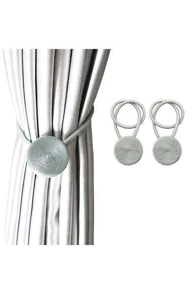 FONIX Комплект от 2 магнита за пердета, MagnoClip Deco-Twist, Декоративен акс...