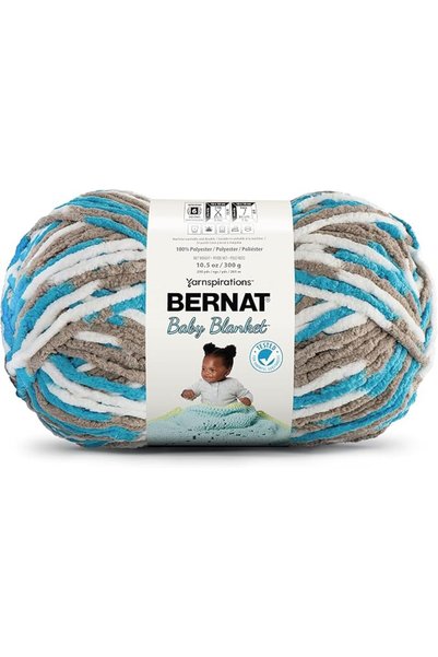 Bernat بطانية أطفال بي بي - خيوط ليلك - عبوة واحدة 10.5 أونصة/300 جرام - بولي...