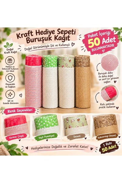 Genel Markalar Mavi Puantiyerli Muffin-Kek Kapsülü Kraft 50li | Cupcake Kalıb...