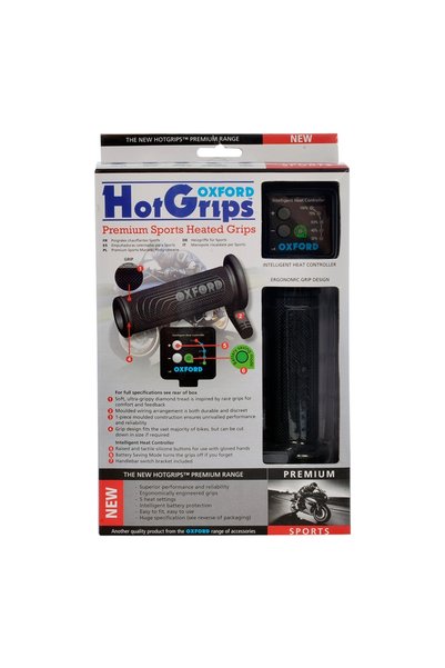 Oxford HOTGRIPS ΠΡΕΜΙΟΥΜ ΜΕ ΔΙΑΚΟΠΤΗ V8