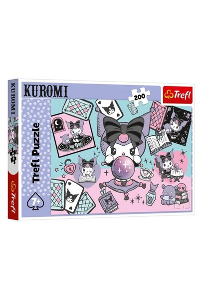 SHOPIENS Puzzle Kuromi Cu Glob De Cristal 200 De Piese