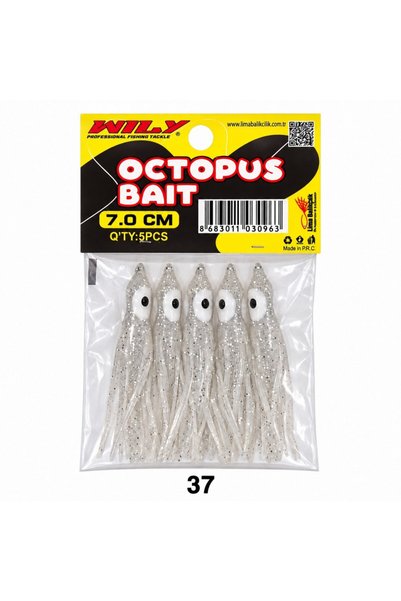 Port Fish Portfish Octopus Ahtapot 7 cm Silikon Yem