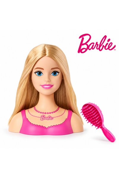 Barbie Cap De Papusa Pentru Coafat Cu 20 De Accesorii