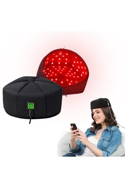 FONIX Cască pentru terapie cu lumină roșie, LumiVita RedPulse, Dispozitiv LED...