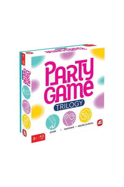 SHOPIENS Joc De Societate Party Game Trilogy Seara Familie Prieteni Cadou Cra...