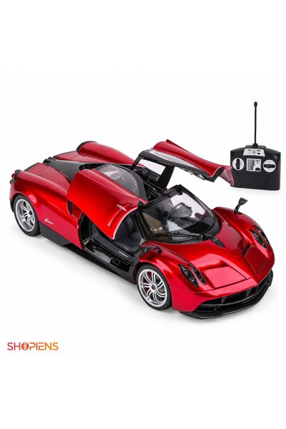 SHOPIENS Masina Huayra Rosie Si Neagra Cu Telecomanda 1:14