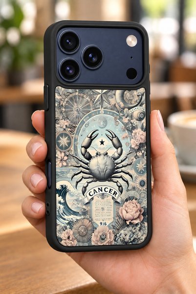 BGAKSESUAR iPhone 18 Pro Max Compatible Claw Patterned Shockproof Case with C...