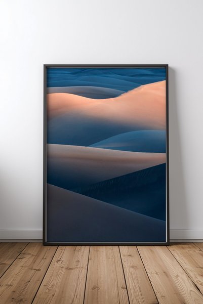 KEYFHOME Εμβέλεια χρωμάτων Siyah Çerçeveli MDF Tablo Poster Salon Wall Dekoru...