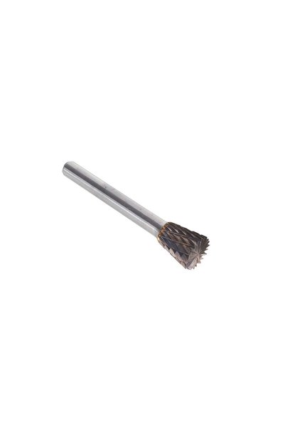 GEKO Freza pentru metal din carbura de tungsten, 12 x 12 mm, tija 6 mm, con i...