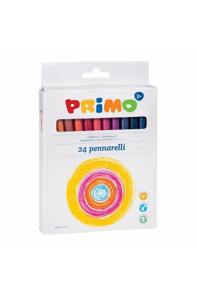 Primo Markere colorate Morocolor Primo, 24 culori/cutie