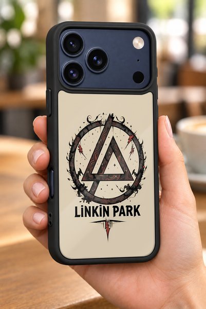 BGAKSESUAR حافظة مقاومة للصدمات متوافقة مع هاتف iPhone 18 Pro من LinkinPark م...