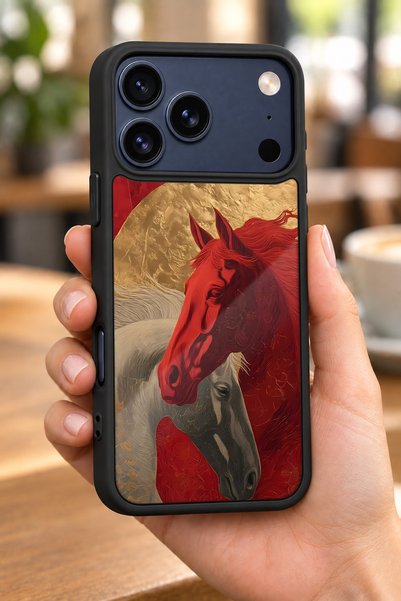 BGAKSESUAR حافظة مقاومة للصدمات متوافقة مع هاتف iPhone 18 Pro مع حماية للكامي...
