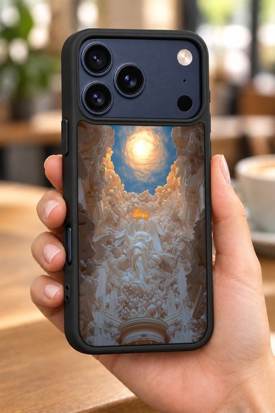 BGAKSESUAR حافظة مقاومة للصدمات متوافقة مع هاتف iPhone 18 Pro مع حماية للكامي...