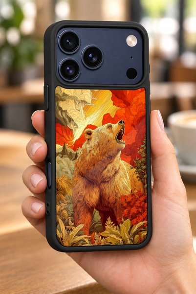 BGAKSESUAR حافظة مقاومة للصدمات متوافقة مع هاتف iPhone 18 Pro مع حماية للكامي...