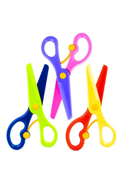 OEM Foarfeca din plastic, 130 mm, 3 culori