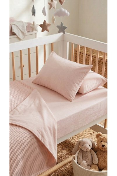 İz Home Cotton Baby Pillowcase Set |   2 Pieces |   Original Akfil Fabric |  ...