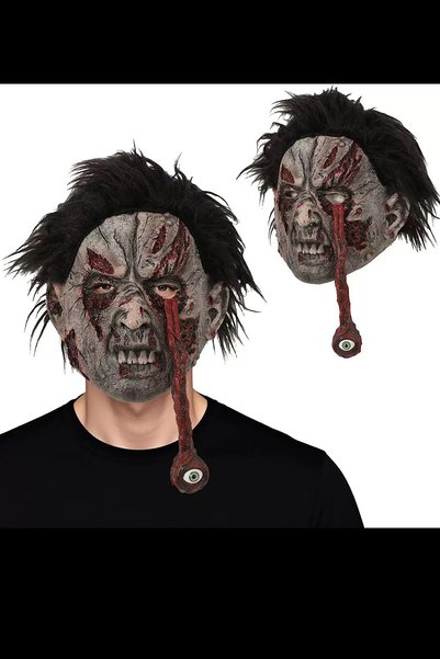 Giraffe Halloween Parti Balo Latex Maske Cadılar Bayramı Korku Maskesi