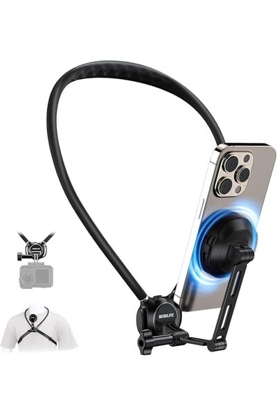 mobilife Insta 360 Action Camera Neck Mount Quick Release Hands-Free POV Neck...