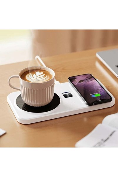 OEM Încălzitor electric pentru cană cu încărcare wireless pentru telefon, con...