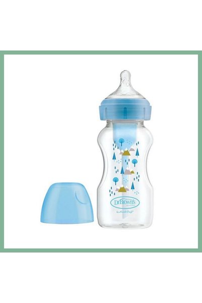 BŞK VİRGO PP Geniş Ağız Options Biberon 270 ml Mavi · Renk: Mavi BSK2026