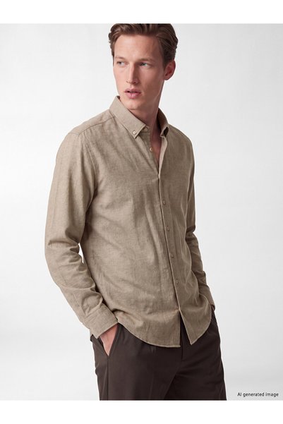 LC Waikiki Standard Fit Gabardine Men's Shirt for Style Enthusiasts from Uzg ...