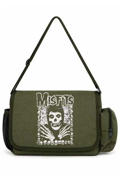 SEVBANO Misfits Rock Metal Music Group Geantă multifuncțională imprimată pent...