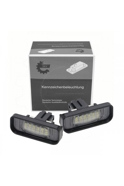 ESEN SKV Iluminare LED pentru plăcuța de înmatriculare Mercedes-Benz Clasa S ...