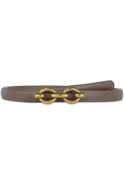 GENERAL Women's Leather Belt with Buckle - Ideal for Dresses, Jeans, and Coats