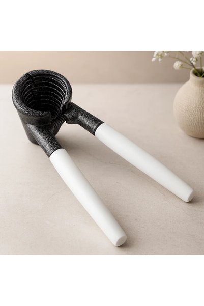 Bezos White Handle Walnut Cracker