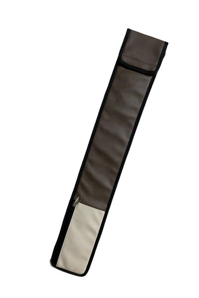 KC NATURAL Altano Deri Bilardo Istaka Çantası - 1 Dip x 2 Şaft Taşıma Kapasitesi
