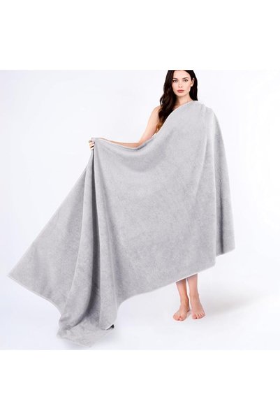 Cotton Paradise منشفة حمام كبيرة الحجم 100% قطن 40×80 سم، منشفة حمام كبيرة جد...