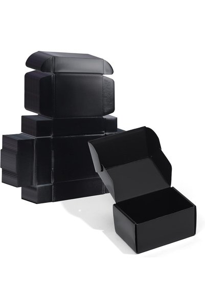 Generic 8x5.5x1.6 Inch Shipping Boxes for Mailing Boxes, 20 Pack Cardboard Bo...