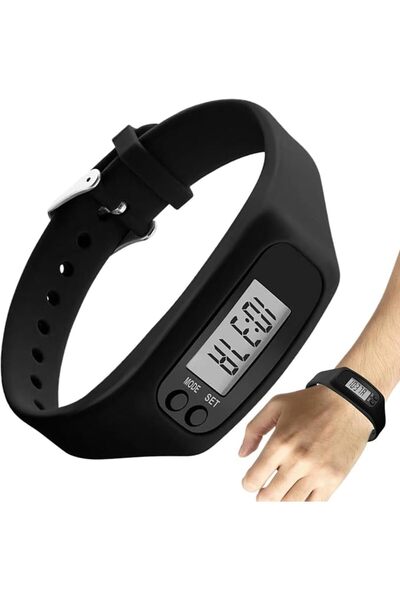 TERRIFI سوار عداد الخطوات بشاشة LCD لا يحتاج إلى هاتف أو تطبيق، عداد الخطوات ...